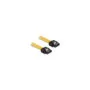 Delock SATA 3 Gb s Kabel 10 cm gelb