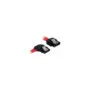 Delock SATA 3 Gb s Kabel gerade auf links gewinkelt 50 cm rot