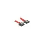 DeLock SATA 6 Gb s Kabel 10 cm rot FLEXI
