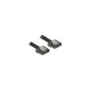 Delock SATA 6 Gb s Kabel 10 cm schwarz FLEXI