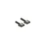Delock SATA 6 Gb s Kabel 50 cm schwarz FLEXI