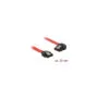 Delock SATA 6 Gb s Kabel gerade auf links gewinkelt 50 cm rot