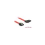 Delock SATA 6 Gb s Kabel gerade auf rechts gewinkelt 20 cm rot