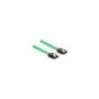 Delock SATA 6 Gb s Kabel UV Leuchteffekt grün 50 cm
