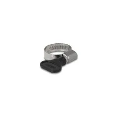 Delock Schlauchschelle mit Flügelmutter 16 - 25 mm 10 Stück schwarz