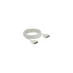 Delock Serielles Kabel D-Sub 25 Stecker zu Buchse 10 m