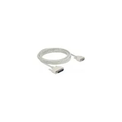 Delock Serielles Kabel D-Sub 25 Stecker zu D-Sub 9 Buchse 5 m