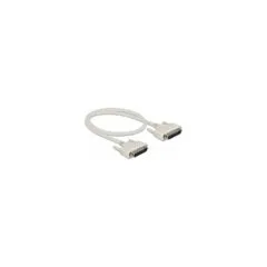 Delock Serielles Kabel D-Sub 25 Stecker zu Stecker 0.5 m
