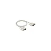 Delock Serielles Kabel D-Sub 25 Stecker zu Stecker 1 m