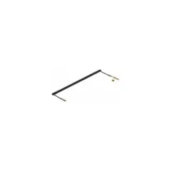 Delock Spiralkabel Verlängerung 3.5 mm 3 Pin Klinkenstecker zu Klinkenbuchse mit 6.35 mm Schraubadapter 5 m