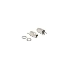 Delock Steckverbinder DC 5.5 x 2.1 mm Buchse zum Einbau Lötversion - rund 20 V 9 A