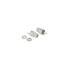 Delock Steckverbinder DC 5.5 x 2.5 mm Buchse zum Einbau Lötversion - rund 20 V 9 A