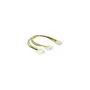 Delock Stromkabel 2 x 4 Pin Molex Stecker to 8 Pin EPS Stecker 30 cm