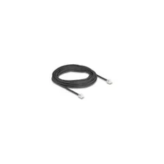 Delock Telefonkabel RJ11 Stecker zu RJ11 Stecker schwarz 10 m