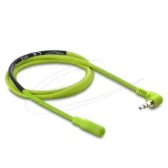 Delock Temperaturfühler-Kabel mit 3.5 mm 3 Pin Klinkenstecker 90° gewinkelt DS18B20 1 m