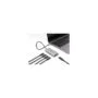 DELOCK USB 10 Gbps USB Type-C Hub mit 4 x USB Type-C Buchse + 1 x USB Type-C PD 85 Watt mit 30cm Anschlusskabel