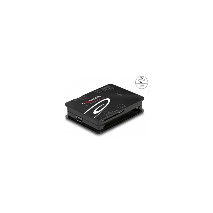 Delock USB 2.0 Card Reader für CF SD Micro SD MS xD M2 Speicherkarten — image 2