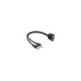 DELOCK USB 2.0 Kabel 2x USB Typ-A Stecker zu 2x USB Typ-A Bu