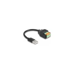 DELOCK USB 2.0 Kabel Typ-A St to Terminalblock Adapter 15cm