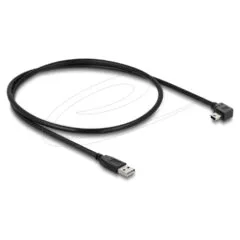 Delock USB 2.0 Kabel Typ-A Stecker zu Typ Mini-B Stecker rechts gewinkelt 0.5 m