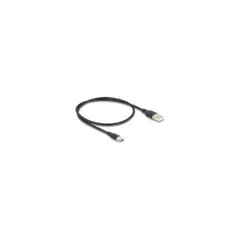 DELOCK USB 2.0 Kabel USB Typ-A St to USB Typ-C St 0.5m schw.