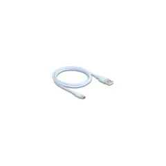 DELOCK USB 2.0 Kabel USB Typ-A St to USB Typ-C St 1m blau