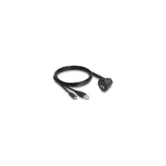 DELOCK USB 2.0 Kabel USB Typ-A Stecker und USB Type-C 1m sw