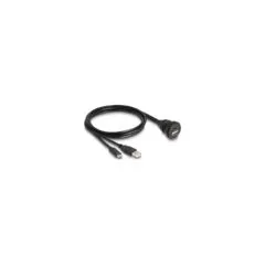 DELOCK USB 2.0 Kabel USB Typ-A Stecker und USB Type-C St 1m