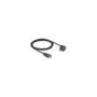 DELOCK USB 2.0 Kabel USB Type-C Stecker mit Schrauben zu USB Type-C Stecker mit Schrauben gewinkelt links rechts PD 3...