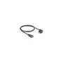 DELOCK USB 2.0 Kabel USB Type-C Stecker mit Schrauben zu USB Type-C Stecker mit Schrauben gewinkelt links rechts PD 3...