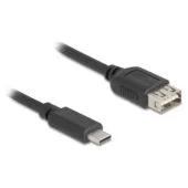Delock USB 2.0 Kabel USB Type-C Stecker zu EASY USB Typ-A Buchse 3 m
