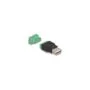 DELOCK USB 2.0 Typ-A Bu zu Terminalblock Adapter 2-teilig