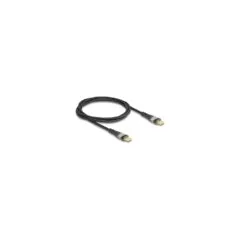 DELOCK USB 2.0 Typ-C St. zu St. transparent PD 3.0 100 W 1 m