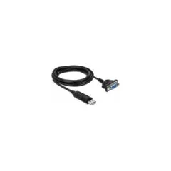 DELOCK USB 2.0 zu Seriell RS-232 Adapter mit Steckergehäuse