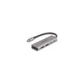 DELOCK USB 5 Gbps 2 Port USB Type-C und 2 Port Typ-A Hub mit USB Type-C Anschluss