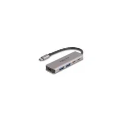 DELOCK USB 5 Gbps 2 Port USB Type-C und 2 Port Typ-A Hub mit USB Type-C Anschluss
