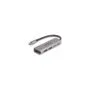 DELOCK USB 5 Gbps 2 Port USB Type-C und 2 Port Typ-A Hub mit USB Type-C Anschluss