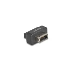 Delock USB 5 Gbps Adapter Pfostenbuchse zu intern Typ-E Key A Buchse mit Gehäuse