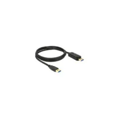 Delock USB 5 Gbps Data Link Kabel + KM Switch Typ-A zu Typ-A 1.5 m