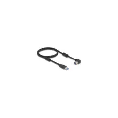 Delock USB 5 Gbps Kabel Typ-A Stecker zu Typ-B Stecker 90° oben gewinkelt 1 m