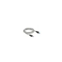Delock USB 5 Gbps Kabel Typ-A Stecker zu Typ-B Stecker mit Metallmantel 2 m