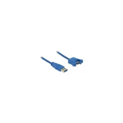 Delock USB 5 Gbps Kabel Typ-A Stecker zu USB 5 Gbps Typ-A Buchse zum Einbau 1 m