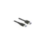 Delock USB 5 Gbps Verlängerungskabel Typ-A Stecker zu Buchse 1.5 m schwarz