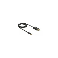 Delock USB Kabel Type-C zu DisplayPort (DP Alt Mode) 4K 60 Hz 1 m koaxial