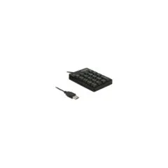 DELOCK USB Nummernblock 19 Tasten schwarz