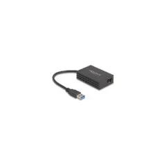 Delock USB Typ-A Netzwerk Adapter Gigabit LAN 1 x SFP