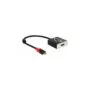 Delock USB Type-C Stecker zu HDMI Buchse (DP Alt Mode) Adapter 4K gewinkelt