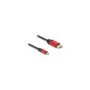 DELOCK ?USB Type-C zu DisplayPort Kabel DP Alt Mode 8K 30 Hz mit HDR Funktion 1m rot