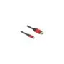 DELOCK ?USB Type-C zu DisplayPort Kabel DP Alt Mode 8K 30 Hz mit HDR Funktion 2m rot