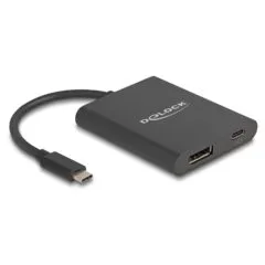 Delock USB Type-CTM Adapter zu DisplayPort (DP Alt Mode) 8K mit HDR und Power Delivery 60 W